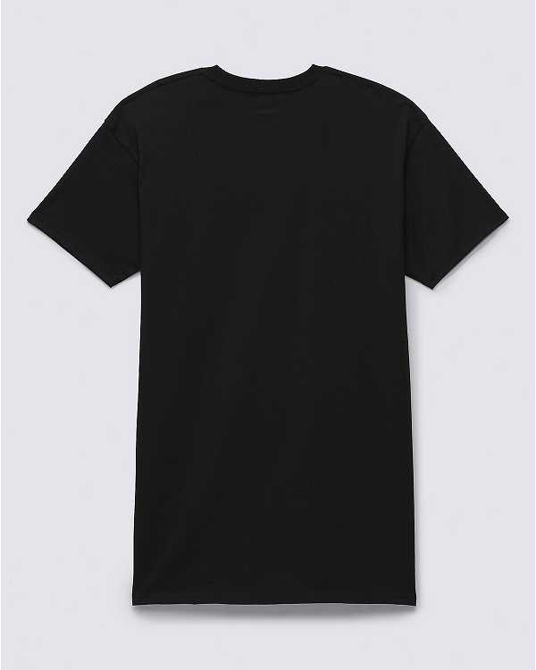 Black Vans Center Vee Tee Women Dress | VN2910368
