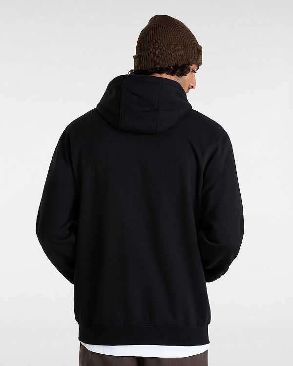 Black Vans Classic Men Pullover | VN4562908