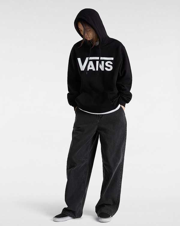 Black Vans Classic Women Pullover | VN0746582