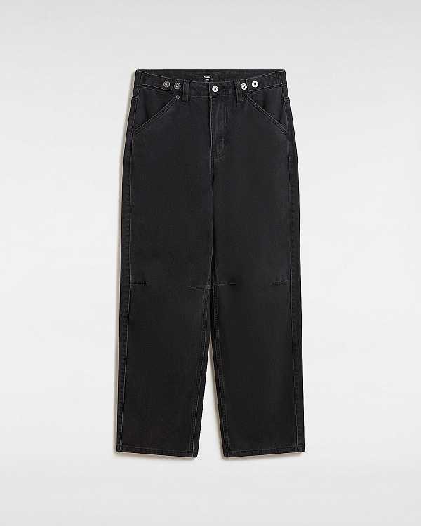 Black Vans Curbside Women Pants | VN3458072