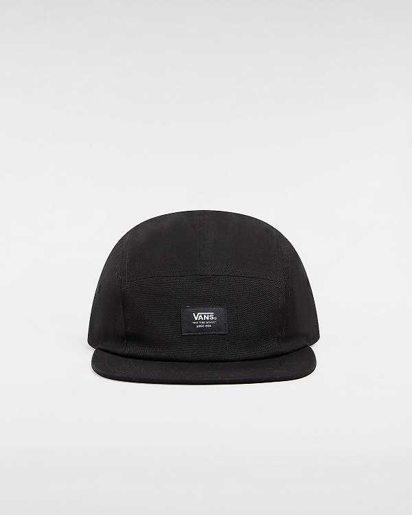 Black Vans Easy Patch Camper Unisex Hats | VN9748123