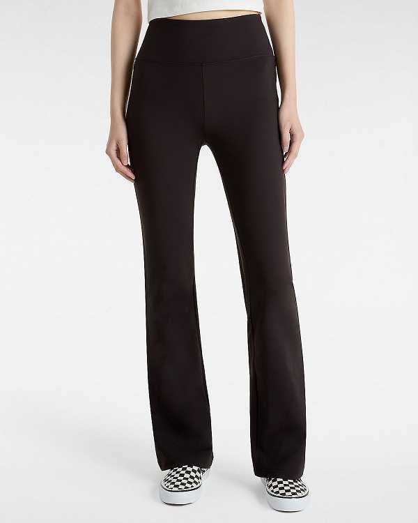 Black Vans Elevated Women Leggings | VN0149523