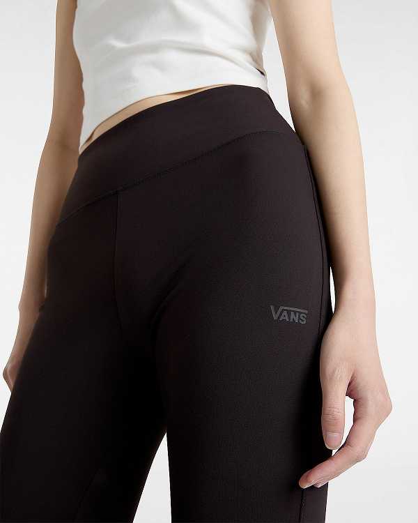 Black Vans Elevated Women Leggings | VN0149523