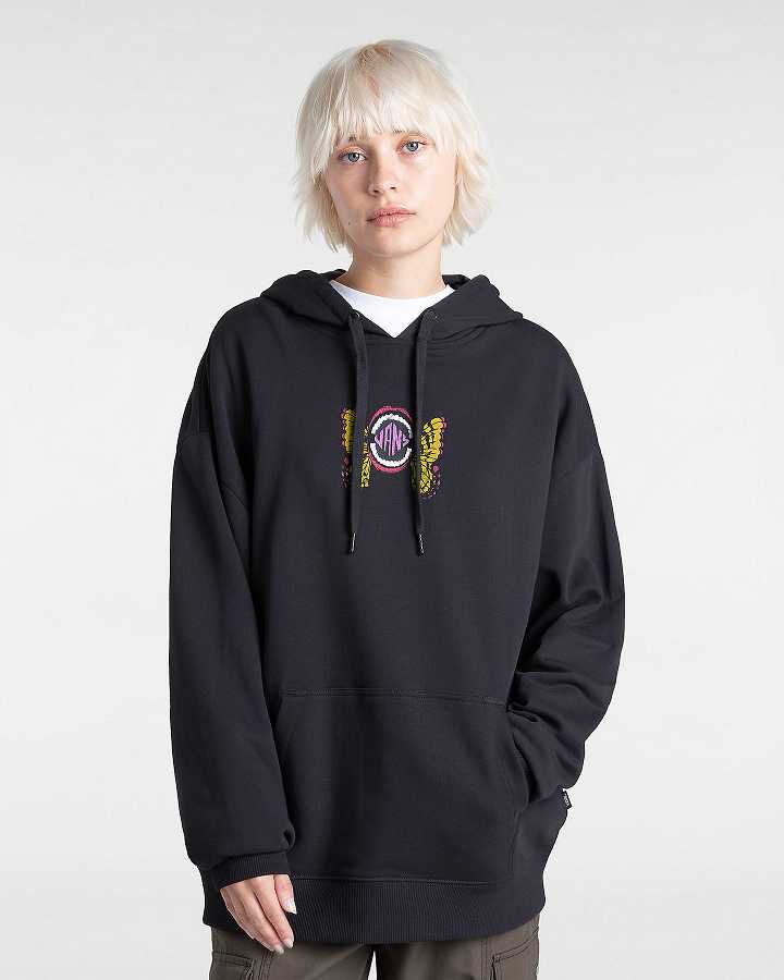 Black Vans Ethereal Women Hoodie | VN5149270