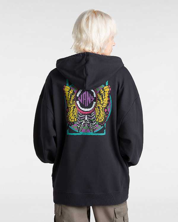 Black Vans Ethereal Women Hoodie | VN5149270