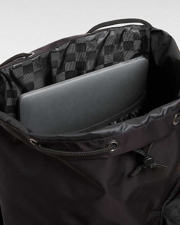 Black Vans Field Trippin Unisex Backpacks | VN2735491