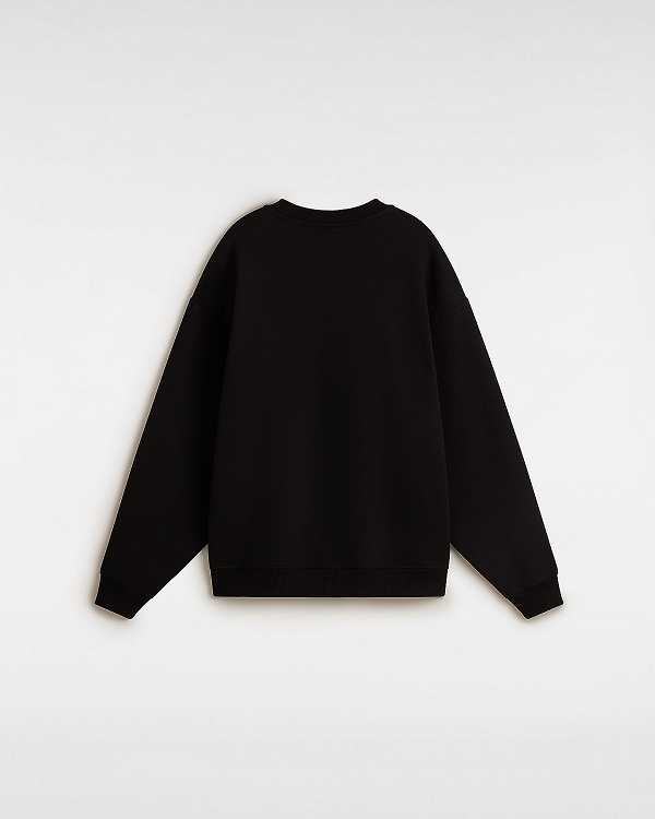 Black Vans Flying V Women Sweater | VN7609381
