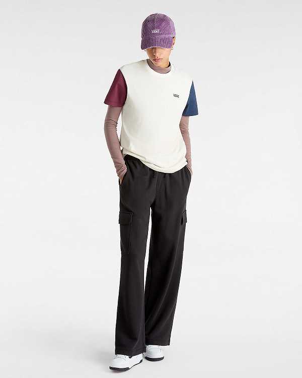 Black Vans Frontside Women Pants | VN1438092