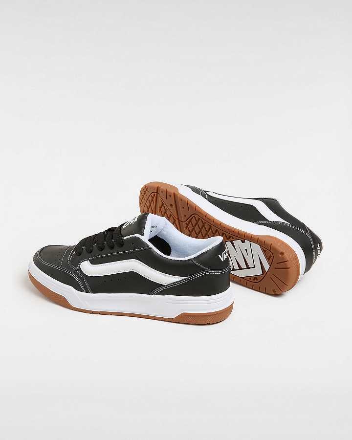 Black Vans Hylane Men Sneakers | VN2937864