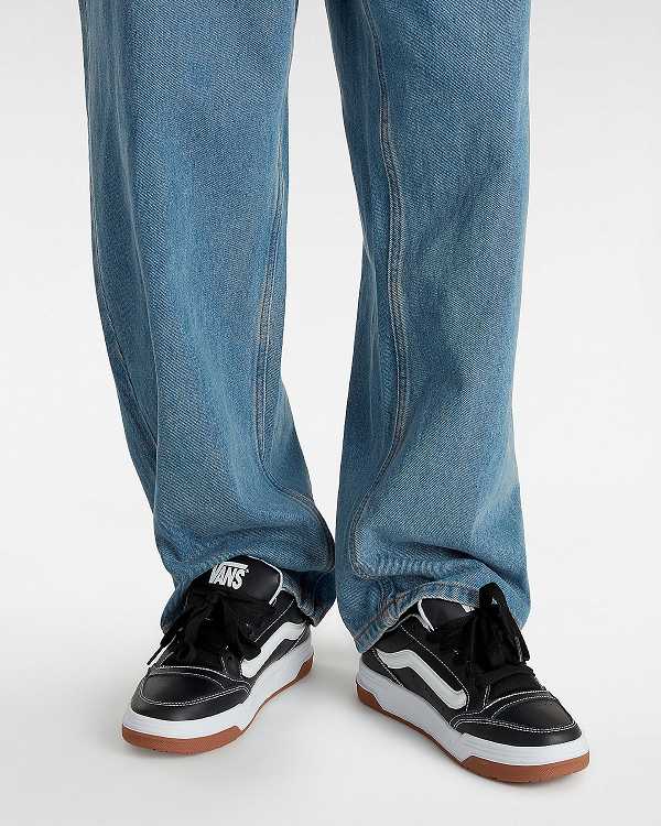 Black Vans Hylane Men Sneakers | VN2937864