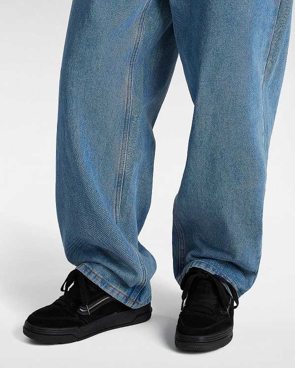 Black Vans Hylane Men Sneakers | VN4789120