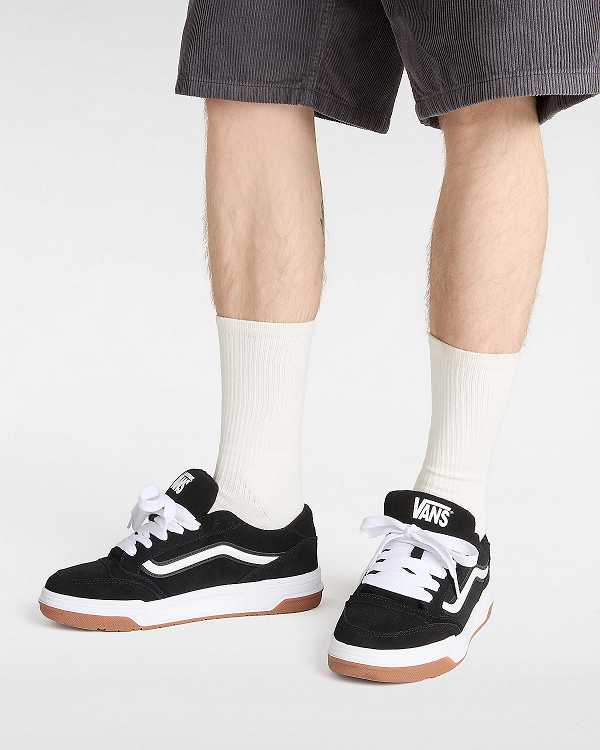 Black Vans Hylane Women Sneakers | VN7340826