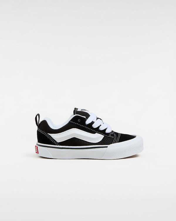 Black Vans Knu Skool (4-8 Years) Kids\' Sneakers | VN0872354