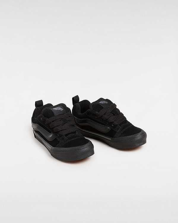 Black Vans Knu Skool (4-8 Years) Kids' Sneakers | VN2987514