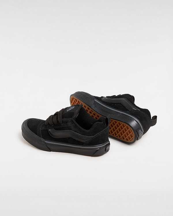 Black Vans Knu Skool (4-8 Years) Kids' Sneakers | VN2987514
