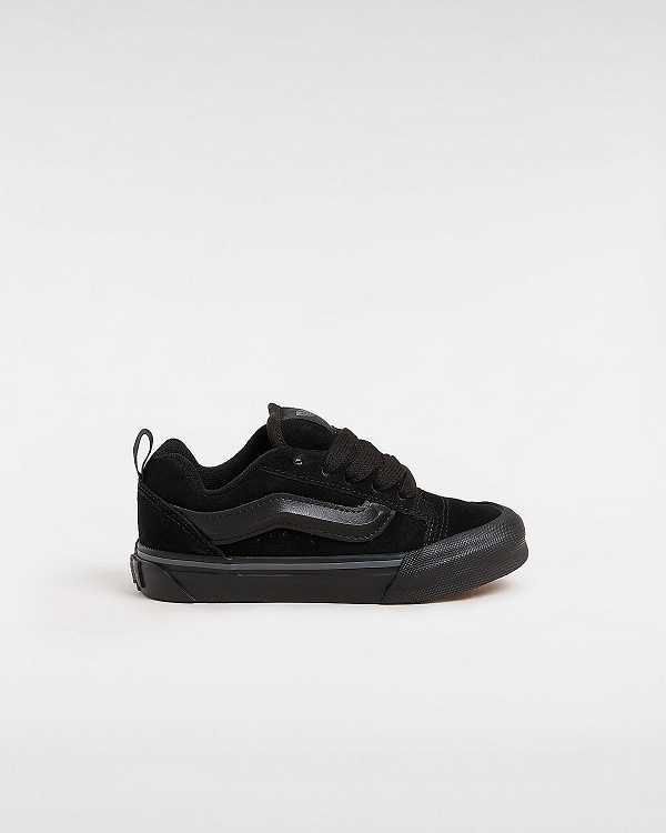 Black Vans Knu Skool (4-8 Years) Kids\' Sneakers | VN2987514