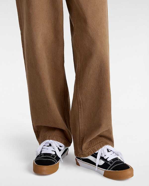 Black Vans Knu Skool Men Sneakers | VN0349571