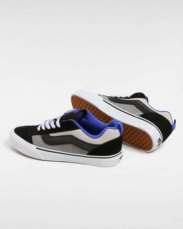Black Vans Knu Skool Men Sneakers | VN8126930