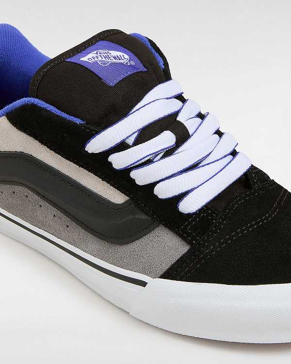 Black Vans Knu Skool Men Sneakers | VN8126930