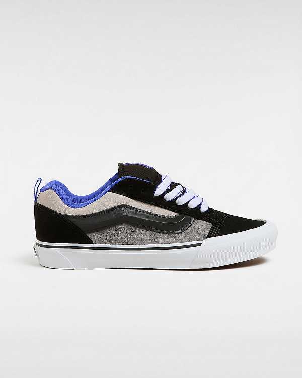 Black Vans Knu Skool Men Sneakers | VN8126930
