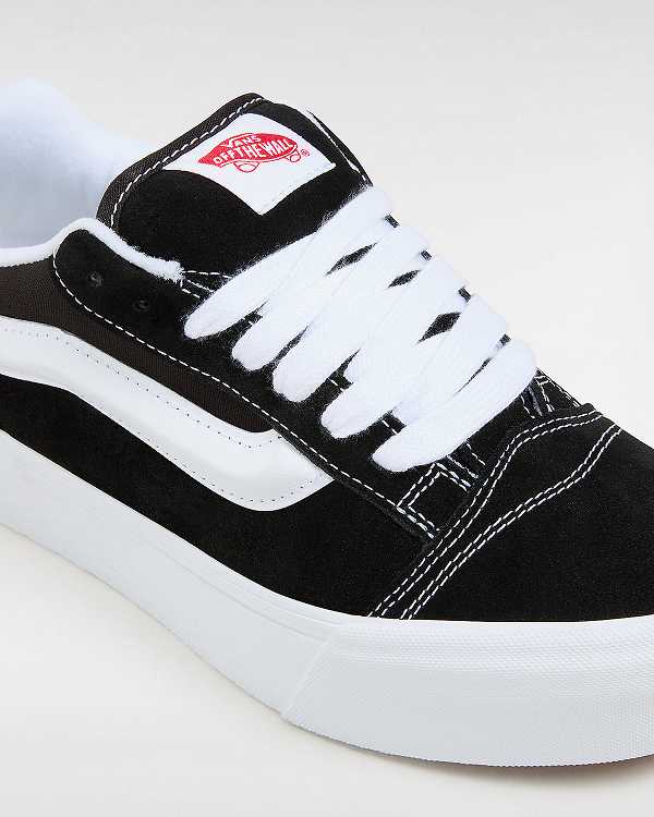 Black Vans Knu Stack Men Sneakers | VN4925108