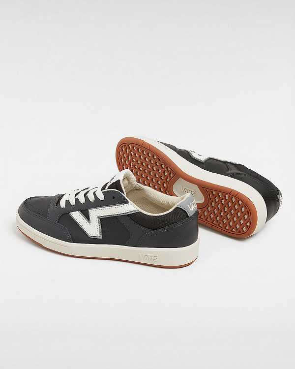 Black Vans Lowland ComfyCush Women Tennis Shoes | VN5370946