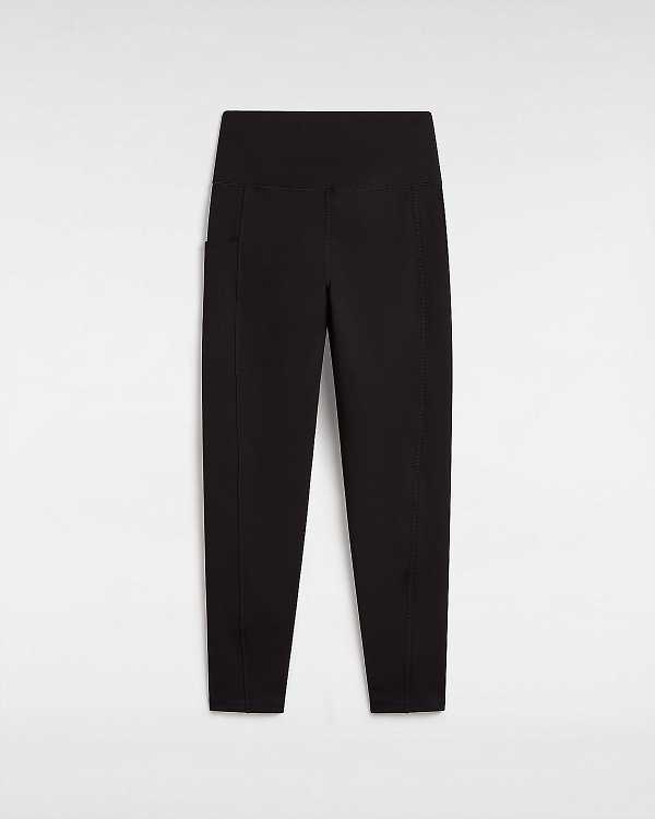 Black Vans MTE Crosspath Women Leggings | VN0562784
