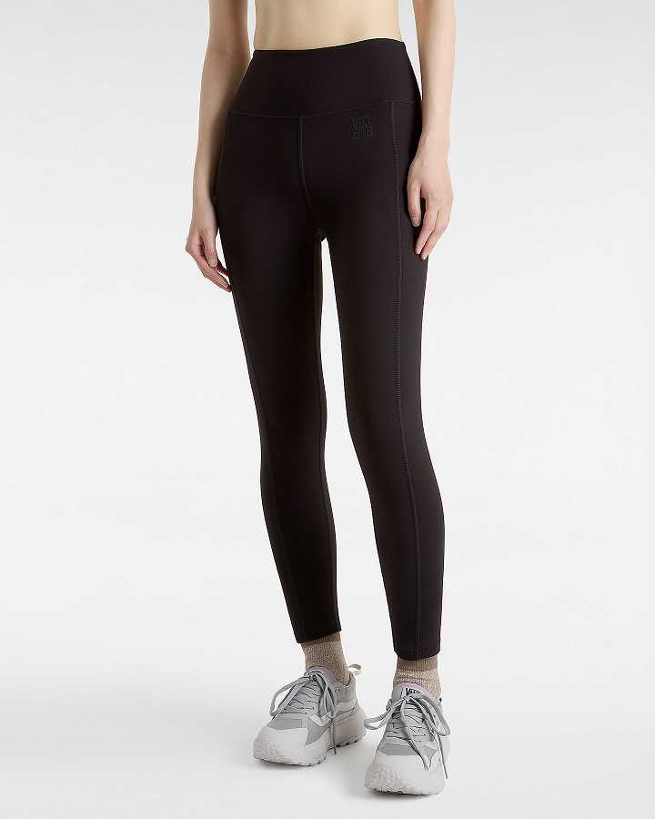 Black Vans MTE Crosspath Women Leggings | VN0562784
