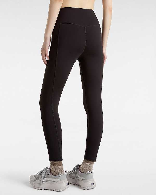 Black Vans MTE Crosspath Women Leggings | VN0562784