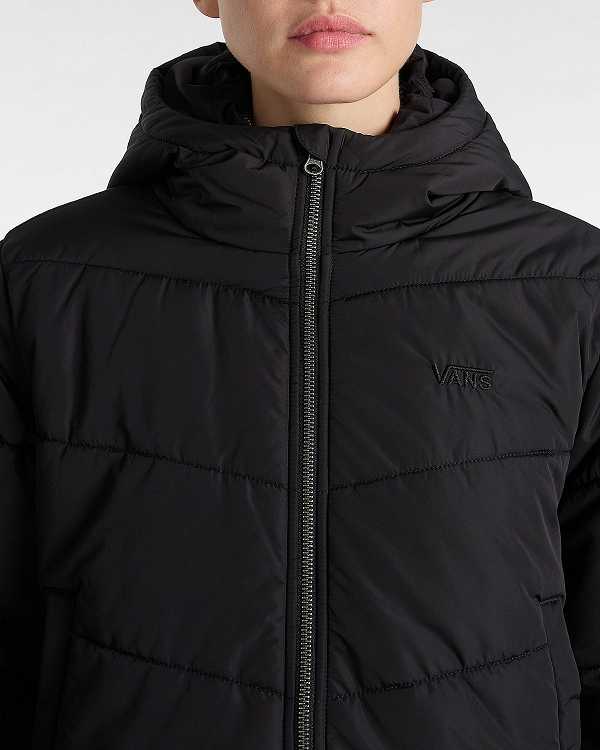 Black Vans MTE Foundry Crop Women Jacket | VN9826540