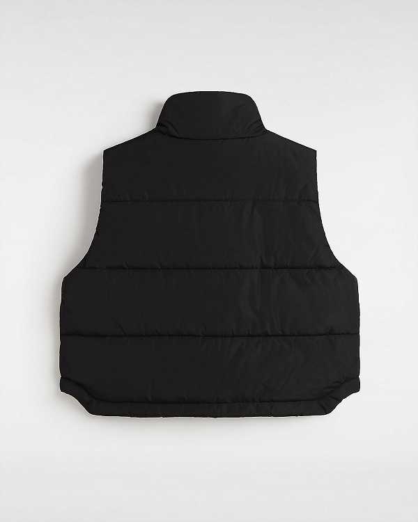 Black Vans MTE Foundry Women Vest | VN1379462