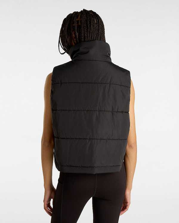 Black Vans MTE Foundry Women Vest | VN1379462