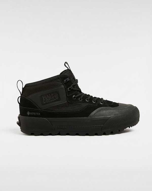 Black Vans MTE Half Cab Women Gore-tex Shoes | VN9834561