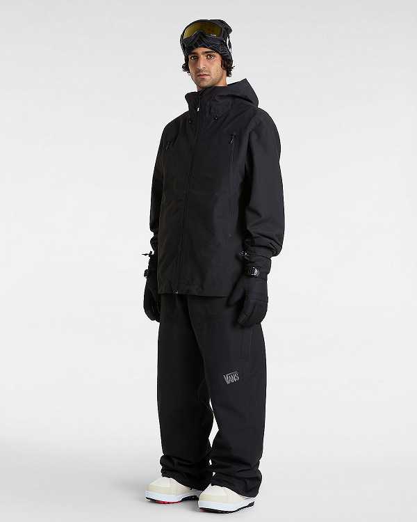 Black Vans MTE High-country 3L Men Pants | VN1358609