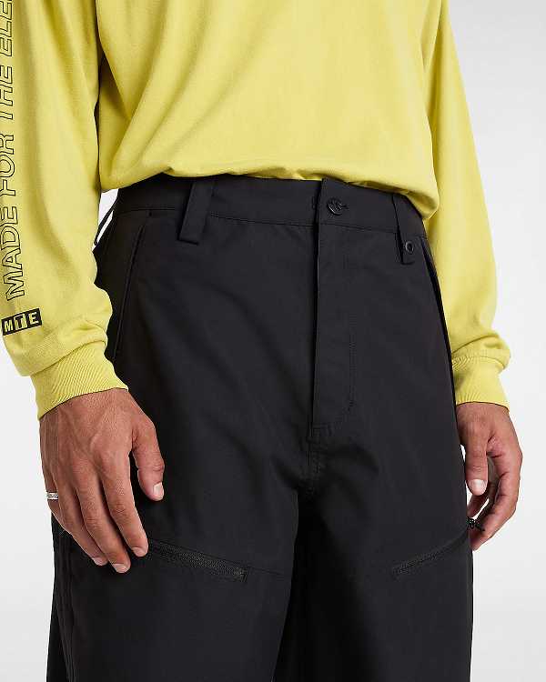 Black Vans MTE High-country 3L Men Pants | VN1358609