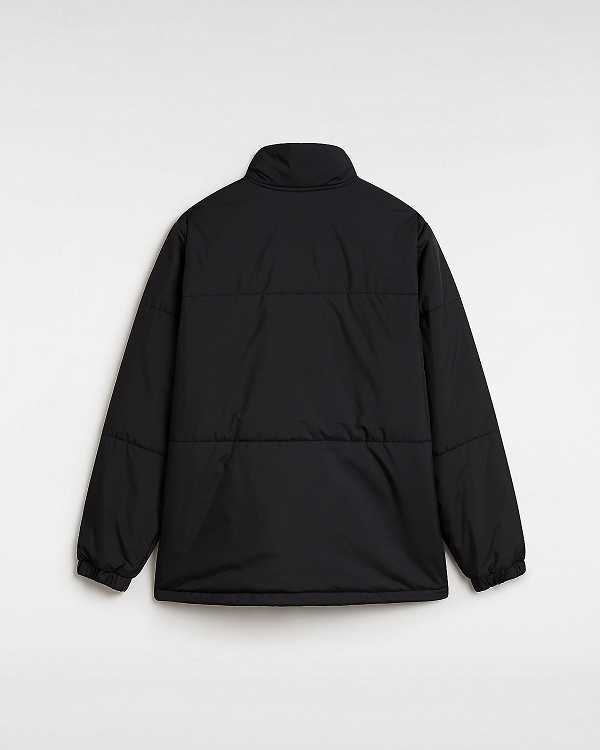 Black Vans MTE Norris Men Puffer Jacket | VN8642739
