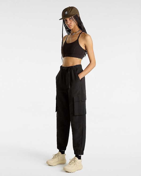 Black Vans MTE Onset Women Pants | VN8152693