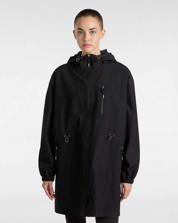 Black Vans MTE Raleigh Women Jacket | VN8701465
