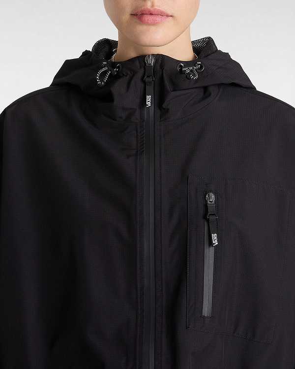 Black Vans MTE Raleigh Women Jacket | VN8701465