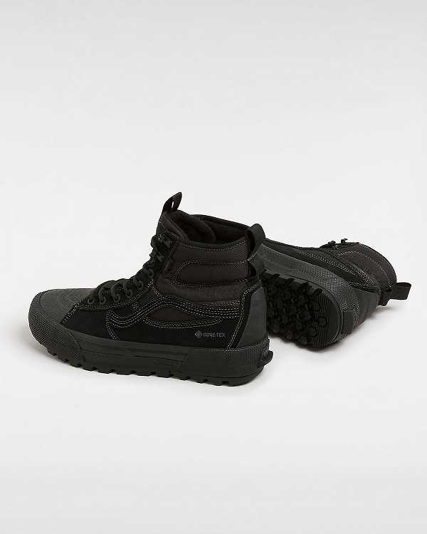 Black Vans MTE Sk8-Hi Women Gore-tex Shoes | VN9041276