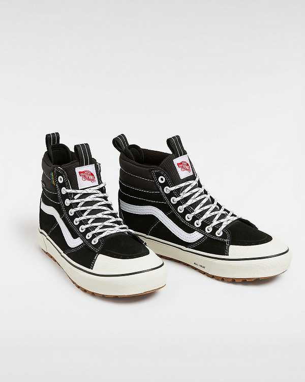 Black Vans MTE Sk8-Hi Women Waterproof Shoes | VN0537264