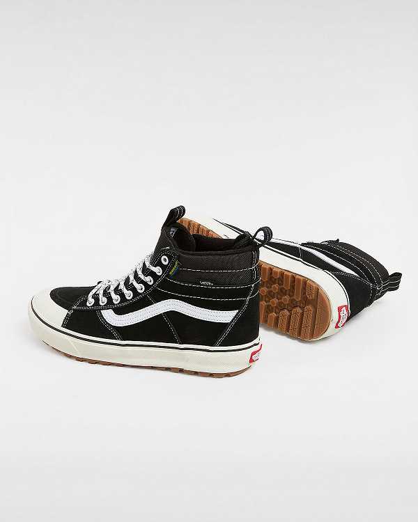 Black Vans MTE Sk8-Hi Women Waterproof Shoes | VN0537264