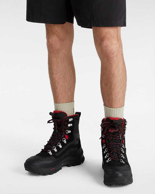 Black Vans MTE Snow-Kicker Women Snow Boots | VN6439501