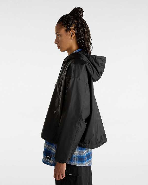 Black Vans MTE Theo Women Windbreaker | VN7621495