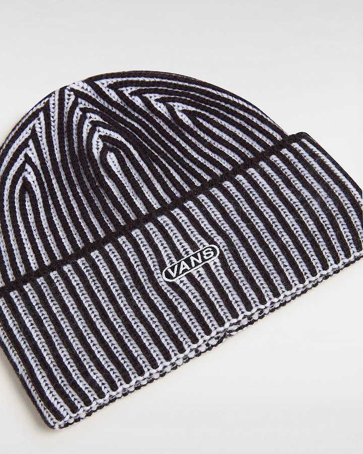 Black Vans Nesbit Cuff Unisex Beanie | VN2314978