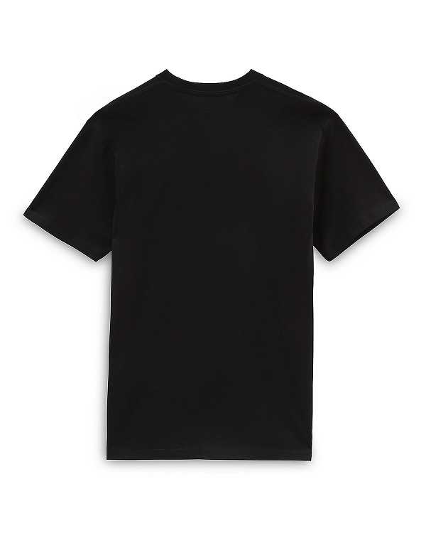 Black Vans OTW Classic Front Men T Shirts | VN9746035