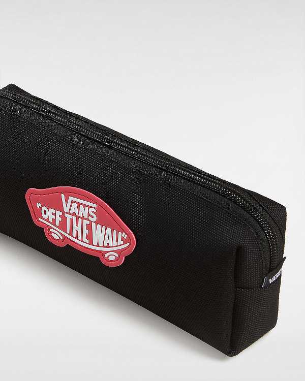 Black Vans Off The Wall Pencil Unisex Pouches | VN1352678