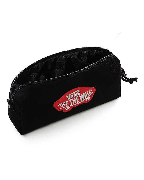Black Vans Off The Wall Pencil Unisex Pouches | VN1352678