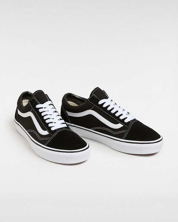 Black Vans Old Skool Men Sneakers | VN6193425