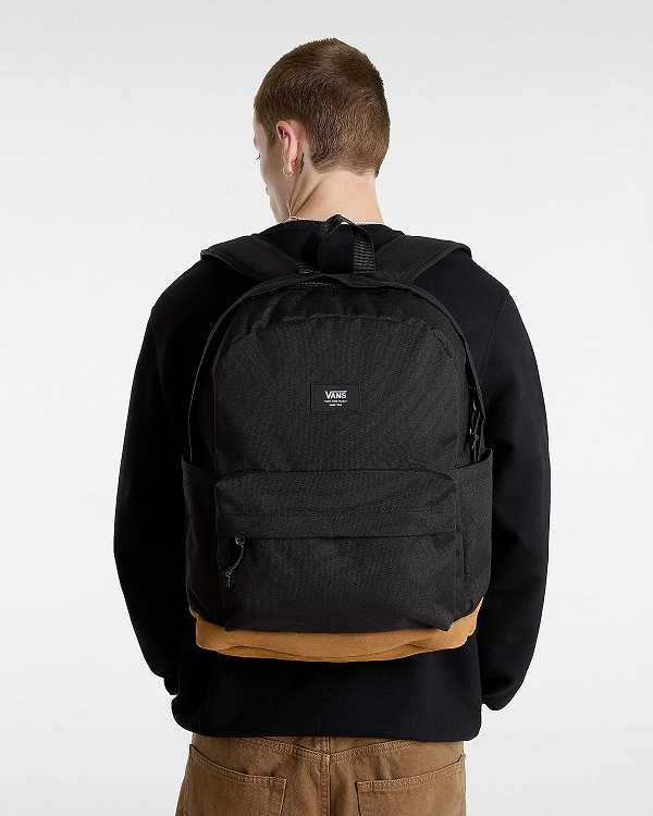 Black Vans Old Skool Sport Unisex Backpacks | VN6789012